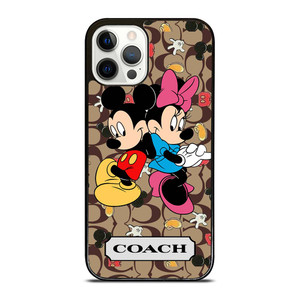 COACH MICKEY MINNIE MOUSE LOVE iPhone 12 Pro Case Cover