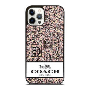 COACH NEW YORK ABSTRACK iPhone 12 Pro Case Cover