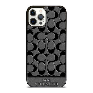 COACH NEW YORK GREY iPhone 12 Pro Case Cover