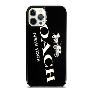 COACH NEW YORK LOGO 3 iPhone 12 Pro Case Cover