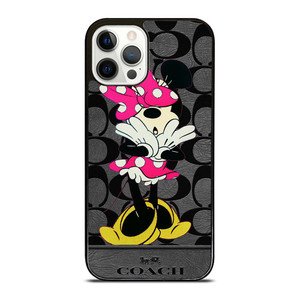 COACH NEW YORK MINNIE MOUSE iPhone 12 Pro Case Cover