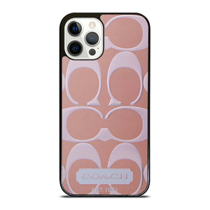 COACH NEW YORK PINK PATTERN iPhone 12 Pro Case Cover