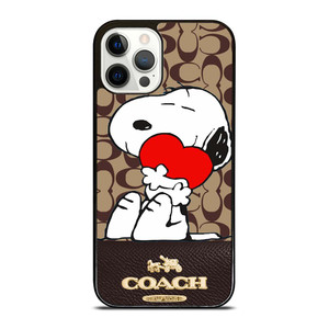 COACH NEW YORK SNOOPY iPhone 12 Pro Case Cover