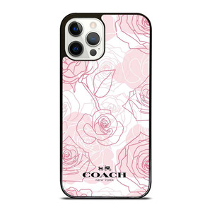 COACH ROSES iPhone 12 Pro Case Cover