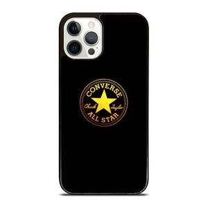 CONVERSE ALL STAR GOLD LOGO iPhone 12 Pro Case Cover
