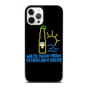 CORONA LIGHT BEER MILES AWAY iPhone 12 Pro Case Cover CORONA LIGHT BEER MILES AWAY iPhone 12 Pro Case Cover