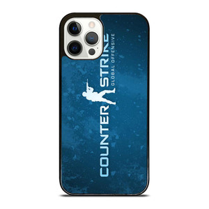 COUNTER STRIKE CSGO LOGO BLUE iPhone 12 Pro Case Cover