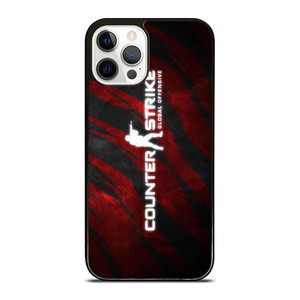 COUNTER STRIKE CSGO LOGO RED iPhone 12 Pro Case Cover