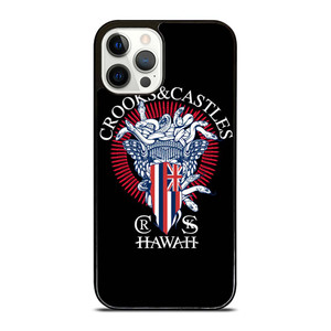 CROOKS AND CASTLES HAWAII LOGO iPhone 12 Pro Case Cover