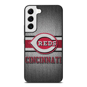 CINCINNATI RED MLB BASEBALL METAL Samsung Galaxy S22 Case Cover CINCINNATI RED MLB BASEBALL METAL Samsung Galaxy S22 Case Cover