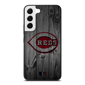 CINCINNATI REDS BASEBALL MLB WOOD LOGO Samsung Galaxy S22 Case Cover CINCINNATI REDS BASEBALL MLB WOOD LOGO Samsung Galaxy S22 Case Cover