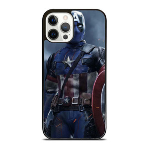 DEADPOOL CAPTAIN AMERICA MARVEL iPhone 12 Pro Case Cover