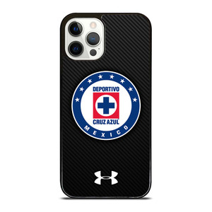 DEPORTIVO CRUZ AZUL CARBON LOGO iPhone 12 Pro Case Cover