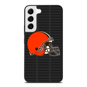CLEVELAND BROWNS FOOTBALL TEXT Samsung Galaxy S22 Case Cover CLEVELAND BROWNS FOOTBALL TEXT Samsung Galaxy S22 Case Cover