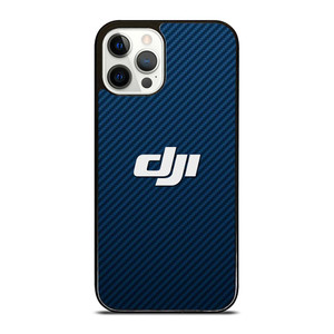 DJI DRONE CAMERA BLUE CARBON iPhone 12 Pro Case Cover