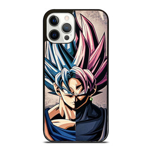 DRAGON BALL GOKU AND BLACK GOKU FACE iPhone 12 Pro Case Cover