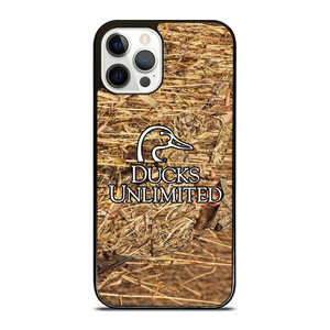 DUCKS UNLIMITED CAMO LOGO iPhone 12 Pro Case Cover