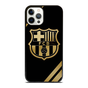 FC BARCELONA GOLD LOGO iPhone 12 Pro Case Cover