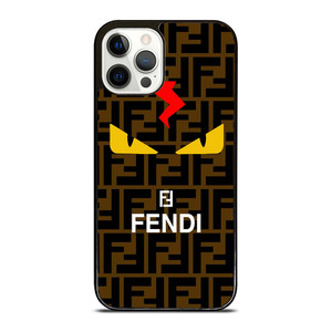 FENDI ROMA EYES LOGO 2 iPhone 12 Pro Case Cover
