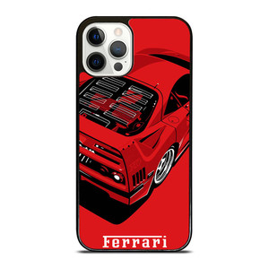 FERRARI F40 ILLUSTRATION iPhone 12 Pro Case Cover FERRARI F40 ILLUSTRATION iPhone 12 Pro Case Cover