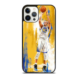 GOLDEN STATE STEPHEN CURRY YELLOW BASKET iPhone 12 Pro Case Cover