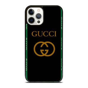 GUCCI ROUND BLACK iPhone 12 Pro Case Cover GUCCI ROUND BLACK iPhone 12 Pro Case Cover