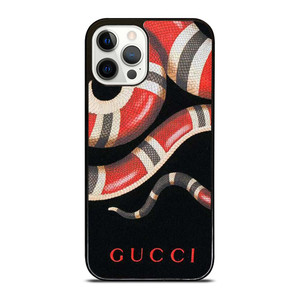 GUCCI SNAKE LEATHER iPhone 12 Pro Case Cover