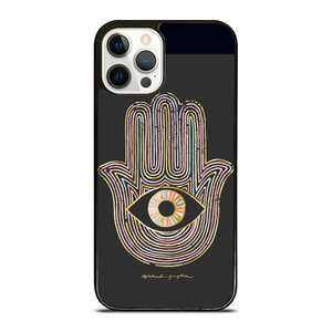 HAMSA EVIL EYE HAND OF FATIMA LOGO iPhone 12 Pro Case Cover