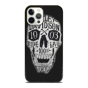 HARLEY DAVIDSON 1903 SKULL iPhone 12 Pro Case Cover HARLEY DAVIDSON 1903 SKULL iPhone 12 Pro Case Cover