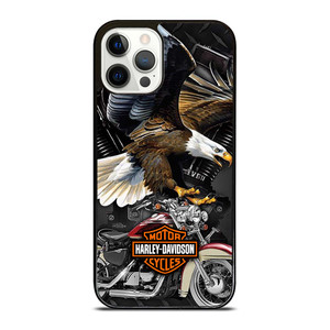 HARLEY DAVIDSON EAGLE METAL LOGO iPhone 12 Pro Case Cover HARLEY DAVIDSON EAGLE METAL LOGO iPhone 12 Pro Case Cover
