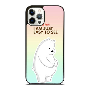 ICE BEAR WE BARE BEARS CARTOON iPhone 12 Pro Case Cover