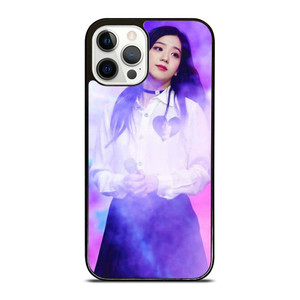 JISOO BLACKPINK COLORFUL iPhone 12 Pro Case Cover