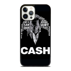 JOHNNY CASH MIDDLE CLIPART iPhone 12 Pro Case Cover