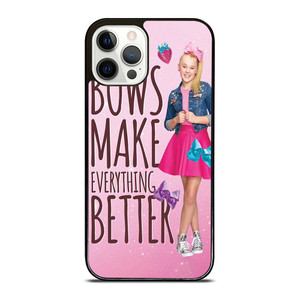 JOJO SIWA BOWS MAKE EVERYTHING BETTER iPhone 12 Pro Case Cover JOJO SIWA BOWS MAKE EVERYTHING BETTER iPhone 12 Pro Case Cover