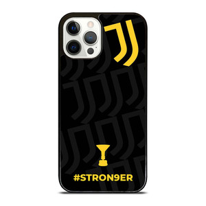 JUVENTUS FC CHAMPIONS STRONGER iPhone 12 Pro Case Cover