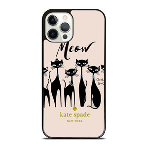 KATE SPADE MEOW CAT iPhone 12 Pro Case Cover