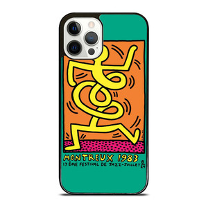 KEITH HARING MONTREUX 1983 iPhone 12 Pro Case Cover