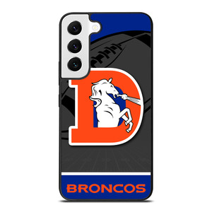 DENVER BRONCOS NFL TEAM Samsung Galaxy S22 Case Cover DENVER BRONCOS NFL TEAM Samsung Galaxy S22 Case Cover