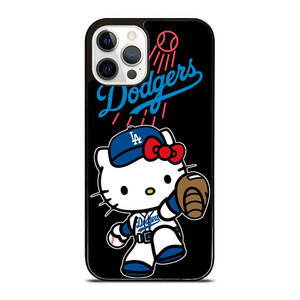 LA DODGERS HELLO KITTY BASEBALL iPhone 12 Pro Case Cover