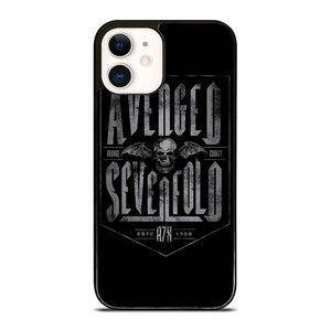 A7X AVENGED SEVENFOLD LOGO iPhone 12 Case Cover A7X AVENGED SEVENFOLD LOGO iPhone 12 Case Cover