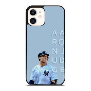 AARON JUDGE BASEBALL NEW YORK YANKEES iPhone 12 Case Cover AARON JUDGE BASEBALL NEW YORK YANKEES iPhone 12 Case Cover