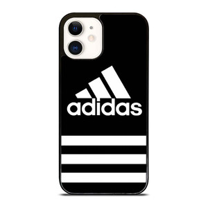 ADIDAS HORIZONTAL STRIPE LOGO iPhone 12 Case Cover ADIDAS HORIZONTAL STRIPE LOGO iPhone 12 Case Cover