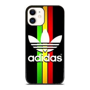 ADIDAS REGGAE STRIPE iPhone 12 Case Cover ADIDAS REGGAE STRIPE iPhone 12 Case Cover