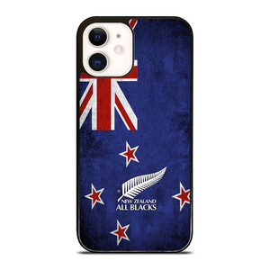 ALL BLACKS NEW ZEALAND FLAG iPhone 12 Case Cover