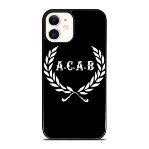 ALL CORPS ARE BASTARD ACAB SYMBOL iPhone 12 Case Cover ALL CORPS ARE BASTARD ACAB SYMBOL iPhone 12 Case Cover