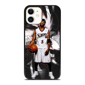 ALLEN IVERSON 3 SIXERS NBA iPhone 12 Case Cover