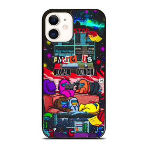 AMONG US LOCAL ONLINE iPhone 12 Case Cover