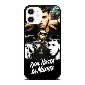 ANUEL AA REAL HASTA LA MUERTE COLLAGE iPhone 12 Case Cover