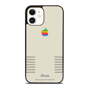 APPLE LOGO RETRO iPhone 12 Case Cover