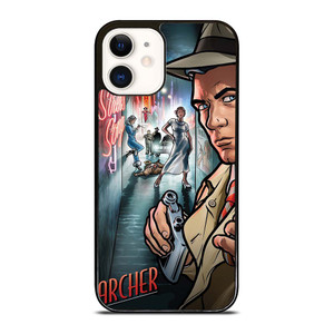 ARCHER CARTOON MOVIE POSTER iPhone 12 Case Cover ARCHER CARTOON MOVIE POSTER iPhone 12 Case Cover